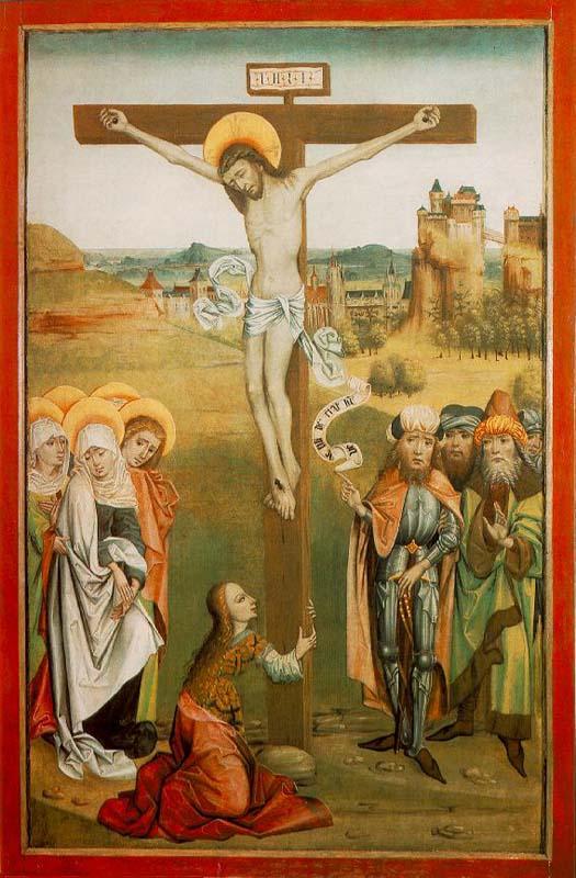 unknow artist Crucifixion Sweden oil painting art